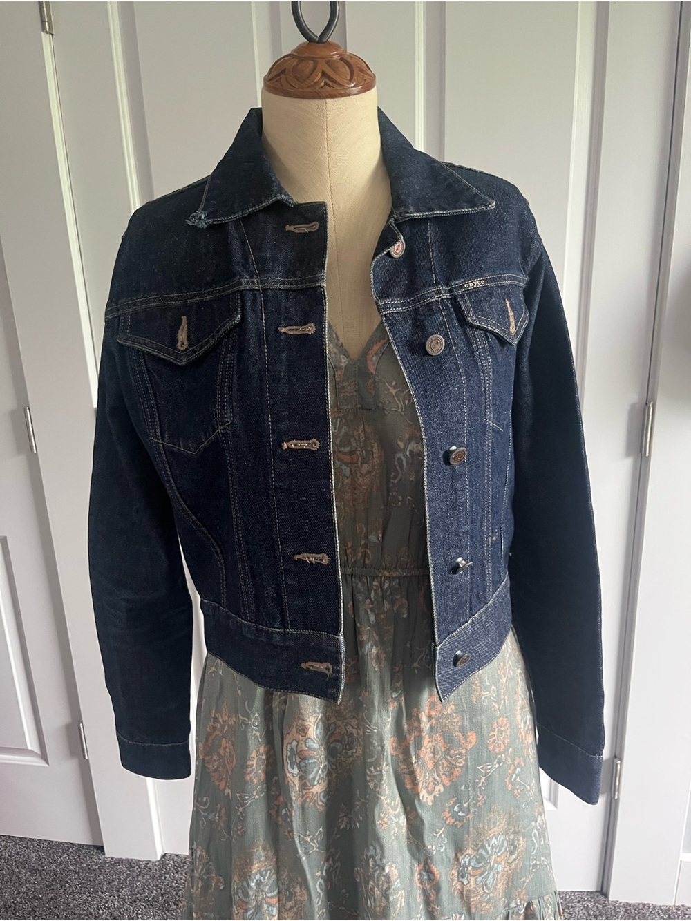 Enyce Dark Blue Denim Jean Jacket